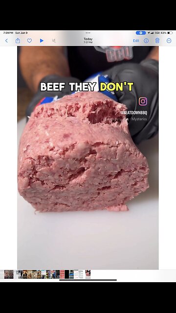 That’s why I stopped buying ground meat. ❌⚠️🤯💩