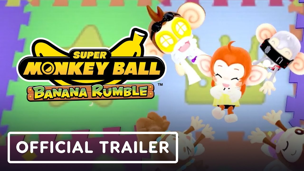 Super Monkey Ball Banana Rumble - Official Multiplayer Trailer