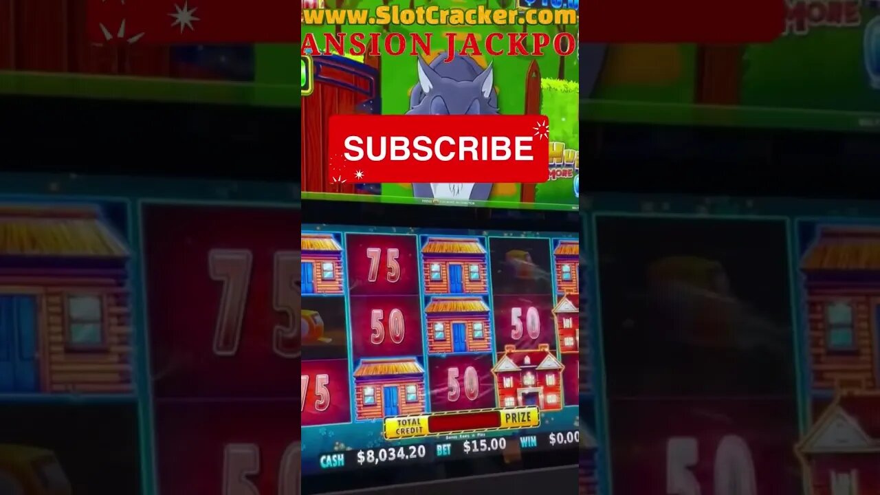 💥Huff N’ More Puff Mansion Jackpot!💥