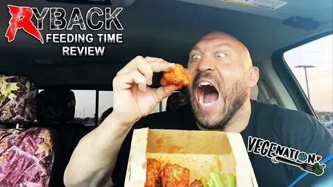 VegeNation Cauliflower Buffalo Wings Ryback Feeding Time Review