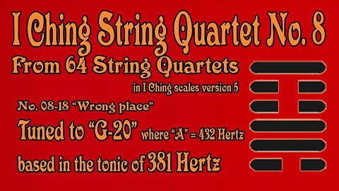 Richard #Burdick's #String #Quartet No. 8, Op. 308 No.8 - tuned to 381 Hertz @ArrangeMe