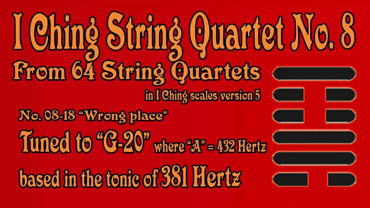 Richard #Burdick's #String #Quartet No. 8, Op. 308 No.8 - tuned to 381 Hertz @ArrangeMe