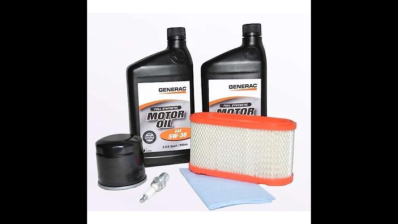 Generac Guardian 5662 Maintenance Kit for 8kW 410cc Air Cooled Generators - Ensure Optimum Perf...