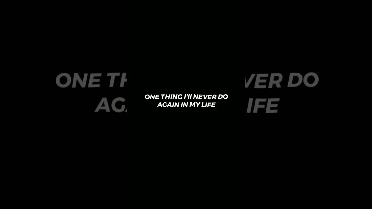 One thing l'll never do again 🥺😥 #quotes #quote #quoteoftheday #quotestoliveby