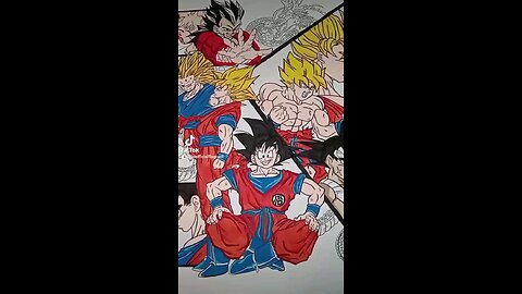 Dragonball Z painting