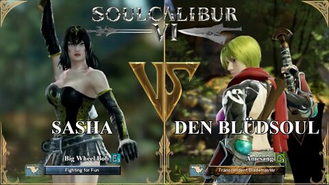 Sasha (Big Wheel Bob) VS Den Blüdsoul (P2) (SoulCalibur™ VI: Online)