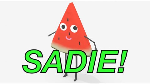 Happy Birthday SADIE! - WATERMELON Birthday Song