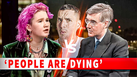 Jacob Rees-Mogg calmly DESTROYS Soup Throwing Activist