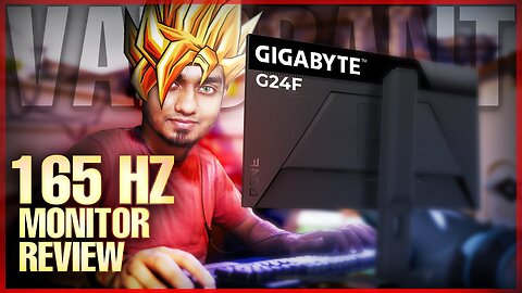 Gigabyte G24F 165Hz monitor Review