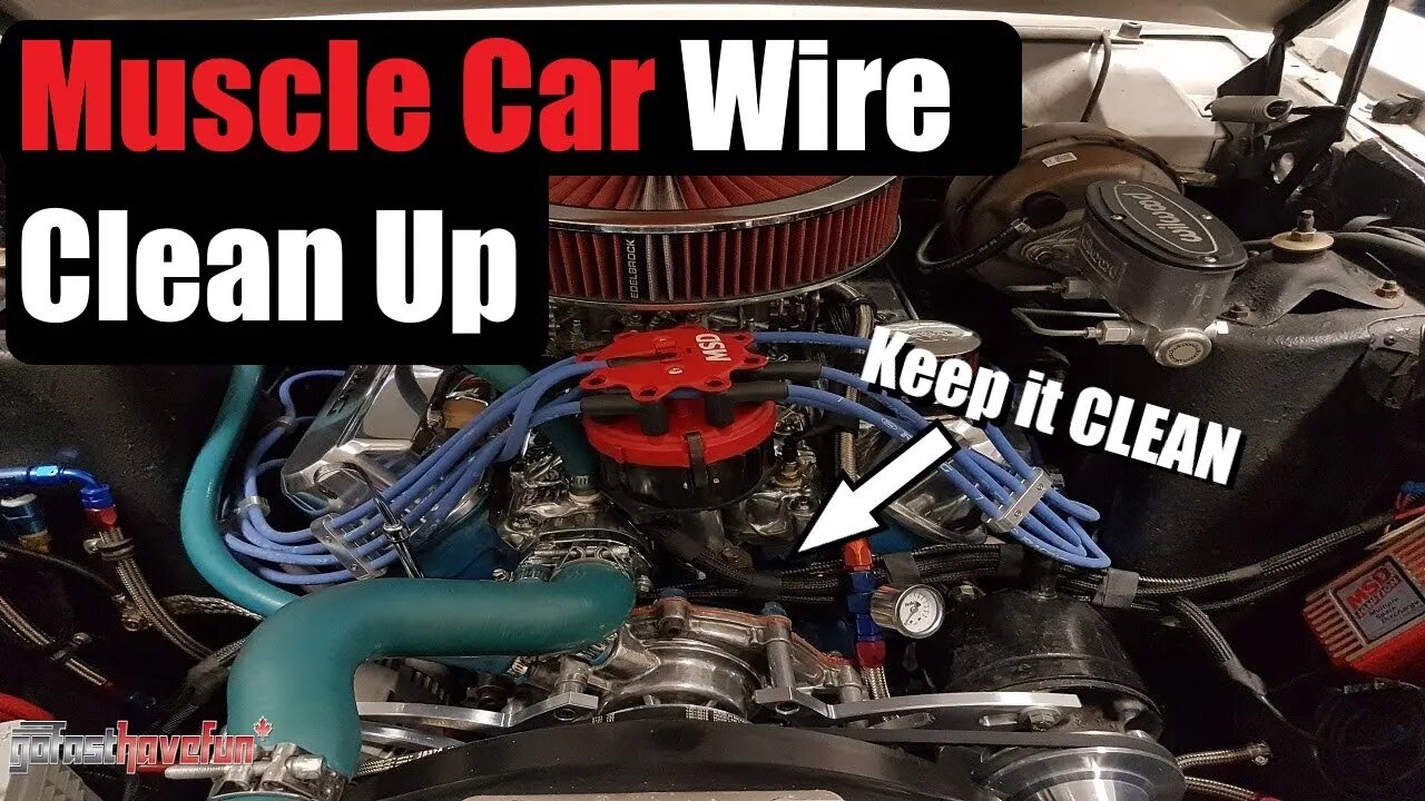 Muscle Car Wire Clean Up (1969 Fairlane 500) | AnthonyJ350