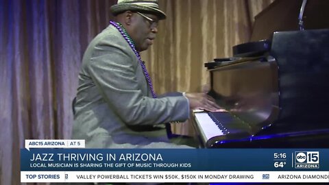 Local musician keeps jazz music thriving in Arizona