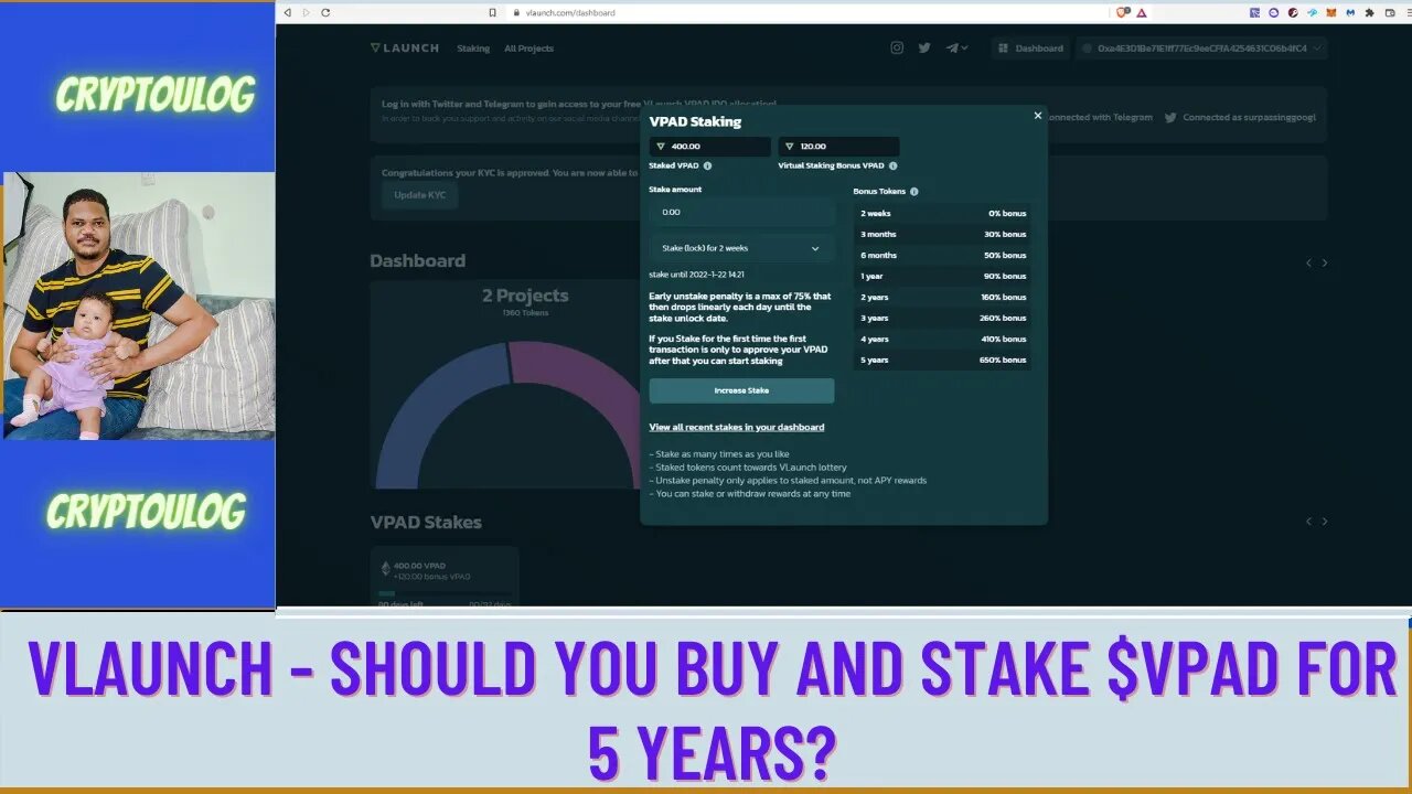 Vlaunch - Should You Buy And Stake $VPAD For 5 Years?