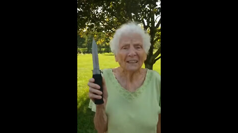 Grandma...what a knife you have !