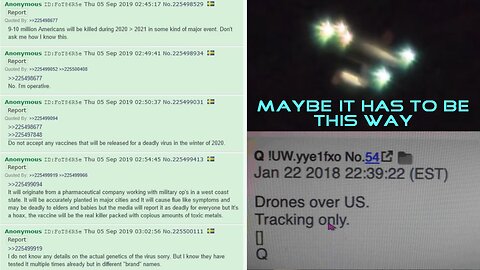 ( -0831 ) Drones Have Insufficient Heat Signature to Follow - For Whom in Government & Military Are They NOT a Mystery ( And Why ) ?