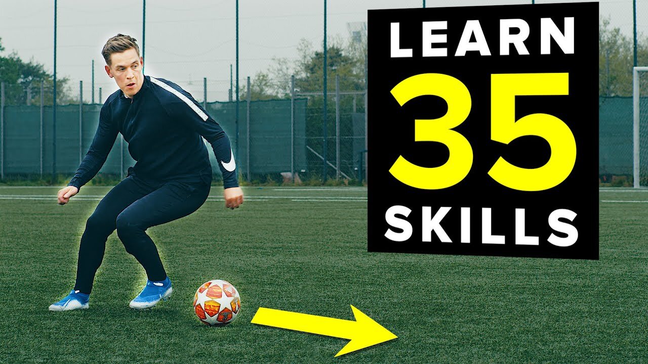 Learn 35 Football skills in 1 Hour