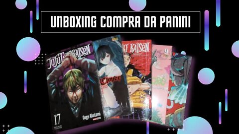 Unboxing Compras da Panini #4