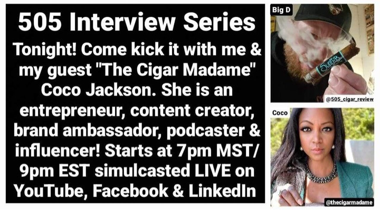 Interview with "The Cigar Madame" Coco Jackson