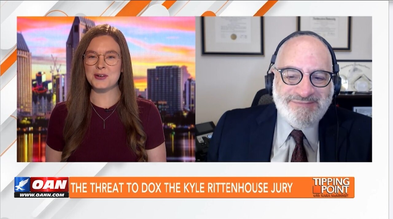 Ron Coleman on OAN's Tipping Point - The Threat to Dox the Kyle Rittenhouse Jury