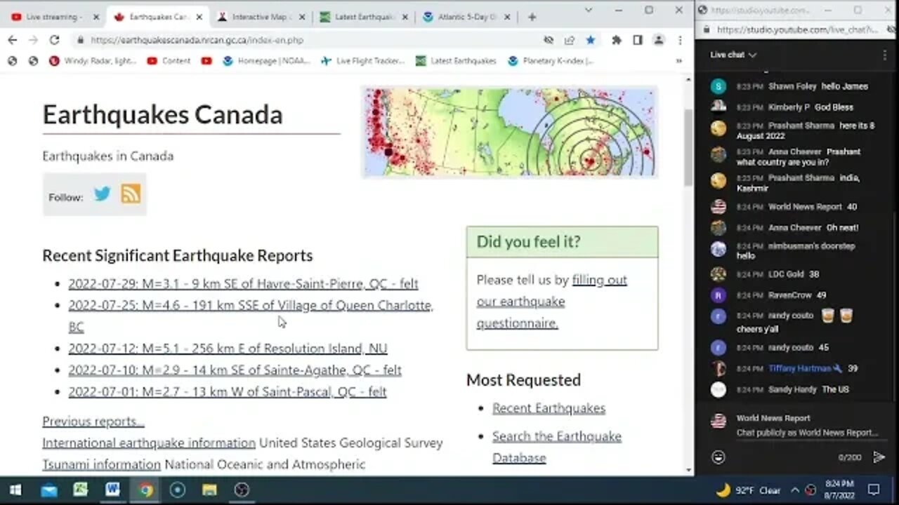 Volcano Earthquake And Wildfire Update Live With World News Report Today August 7th 2022!