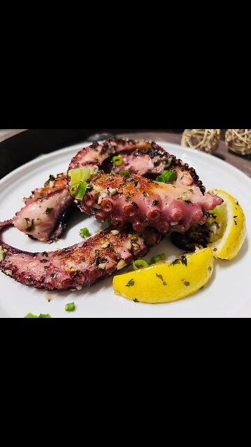 Charred Octopus with Garlic and Parsley