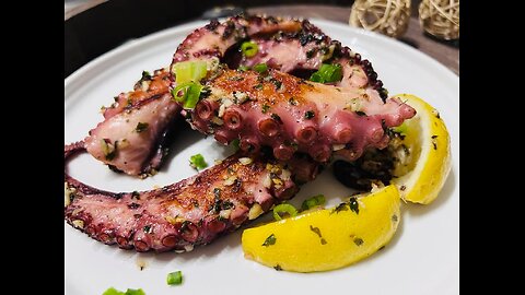 Charred Octopus with Garlic and Parsley