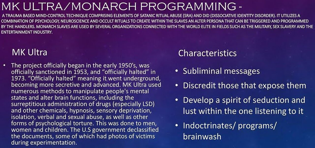 MK Ultra Mind Control Victim: Brice Taylor