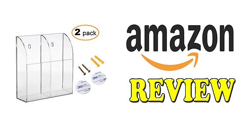 LANSCOERY Acrylic Organizer Nightstand Compartment Review