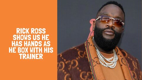 Rick Ross shows us he has hands as he box with his trainer