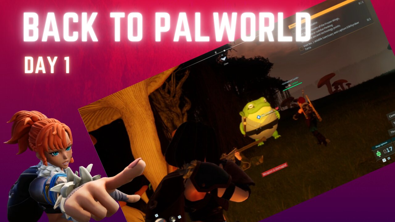 Back To Palworld: I WANT A FROG!! #gaming #palworld
