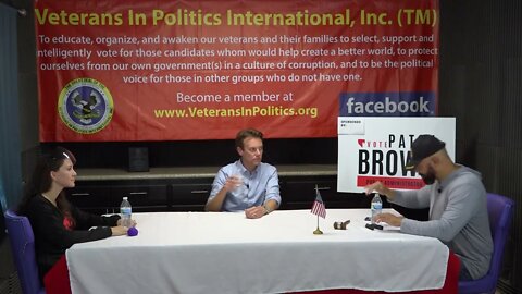Drew Johnson candidate for Clark County Commission District F on the Veterans In Politics talk show