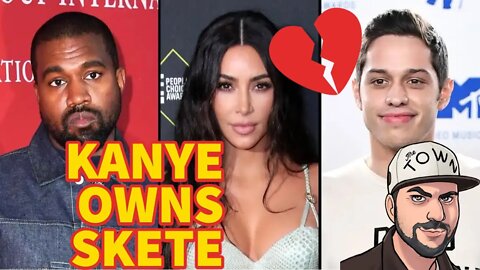 Kanye West Posts BRUTAL OWN Of Pete Davidson and Kid Cudi After Kim K Breakup