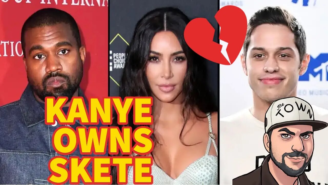 Kanye West Posts BRUTAL OWN Of Pete Davidson and Kid Cudi After Kim K Breakup