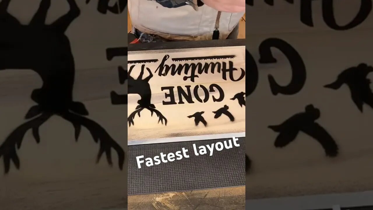 We just released this stencil. It’s becoming one of our most popular. #stencil #freehand #handmade