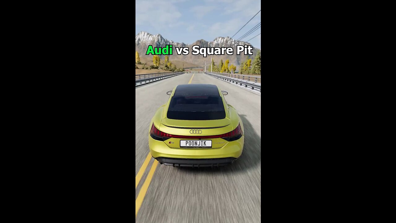 Cars vs square pit