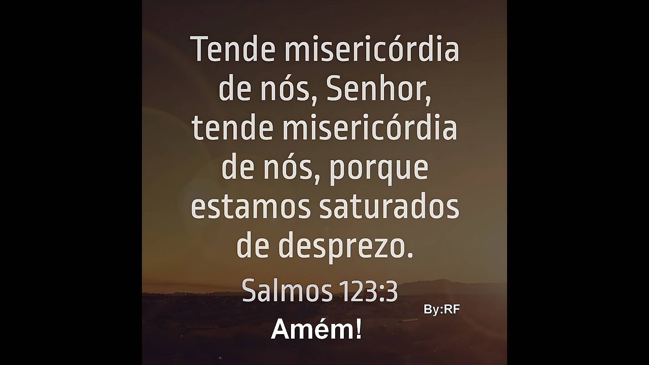 Tende misericordia de nos Senhor