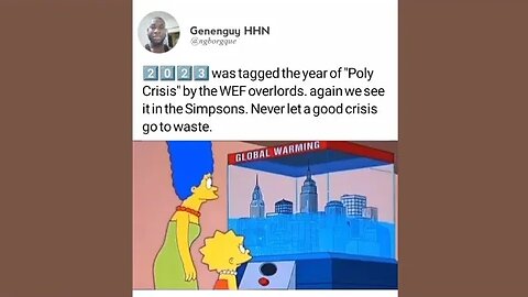 Again we see the simpsons predicted another major world event