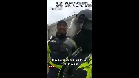 J6 Police said it "THEY SET US UP"