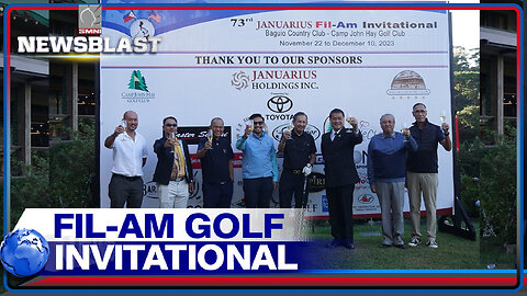 Mahigit 1,400 na manlalaro, lumahok sa 73rd Januaris Fil-Am Golf Invitational
