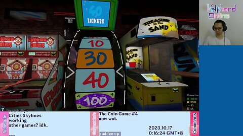 the coin game #4 - grinding lotto ticket lol
