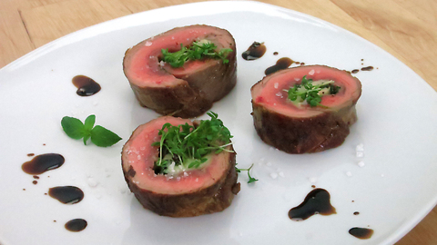 Mouthwatering steak roulade recipe