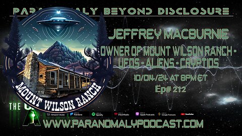 Paranomaly - Jeff Macburnie - 10/14/2024