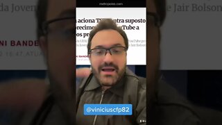 ABSURDO! Lula aciona o TSE para alterar o algoritmo do YouTube. P1