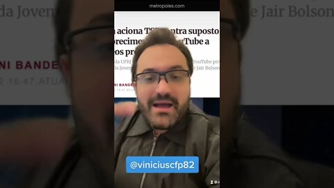ABSURDO! Lula aciona o TSE para alterar o algoritmo do YouTube. P1