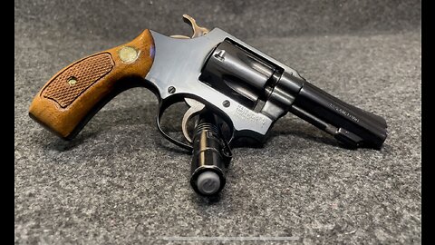 Smith and Wesson 30-1 32 S&W long at the range. What a sweet shooter
