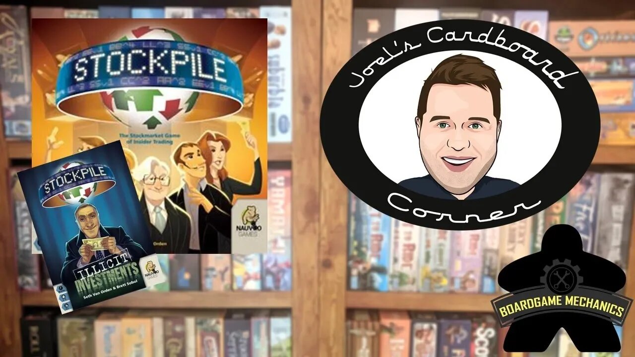 Joel's Cardboard Corner: Stockpile WITH Illicit Investments