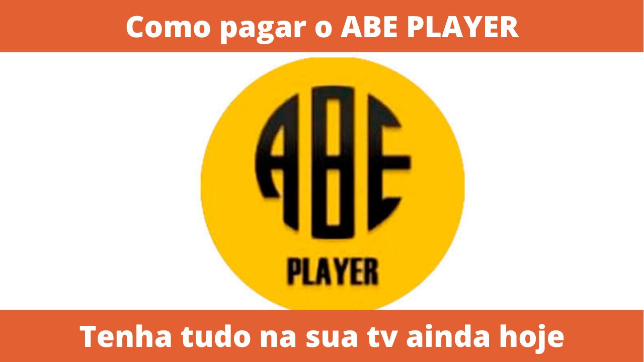 Como pagar licença do ABE PLAYER