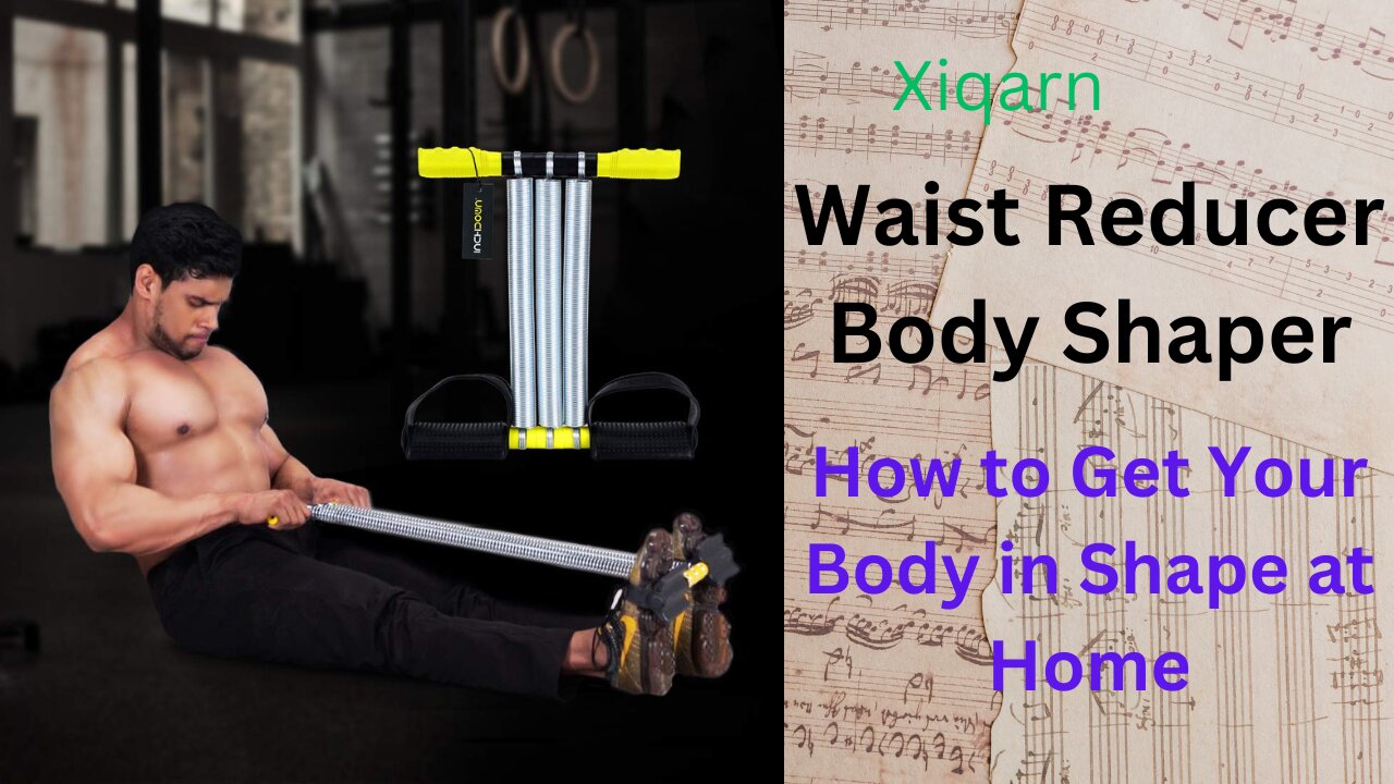 How to Get Your Body in Shape at Home : Waist Reducer Body Shaper