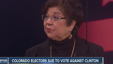 2 Colorado electors file suit in hopes of not voting for Clinton as anti-Trump movement continues