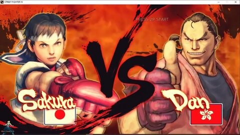 Street Fighter 4 :Koryu Edition Play As Dark Sakura On Pc