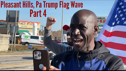 Pleasant Hills Trump Flag Wave-Part 4